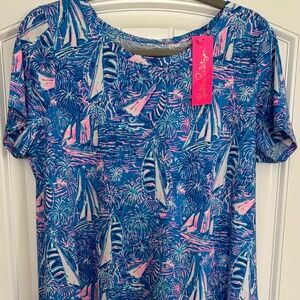 Lilly Pulitzer Cody Tshirt Dress NWT $98 Size Large